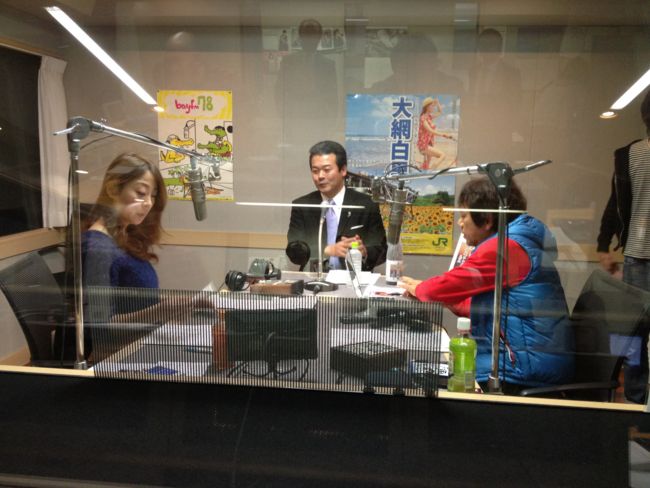 生出演中の金坂市長