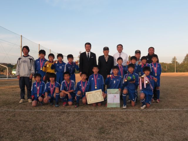 小学５年生の部優勝の「城西ＪＦＣ」