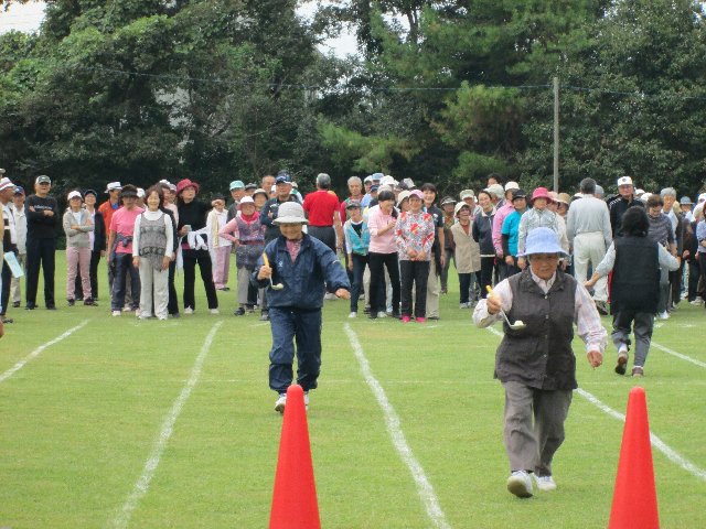 白熱したレースの様子