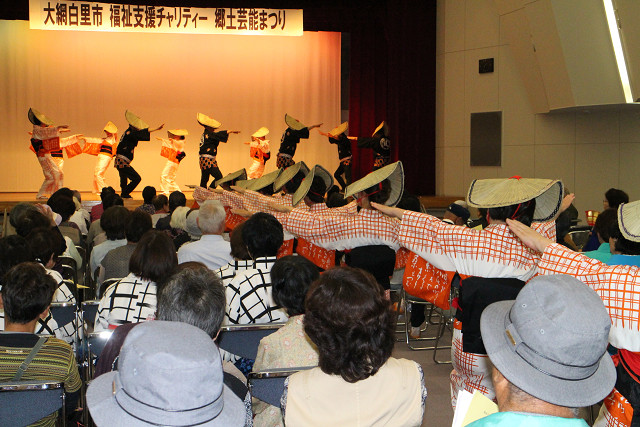 越中おわら愛好会(土気)の出し物