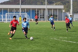 試合の写真