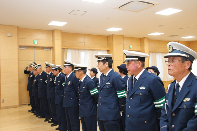 東金交通安全協会大網白里支部の皆さん