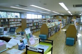 図書室白里分室の室内風景