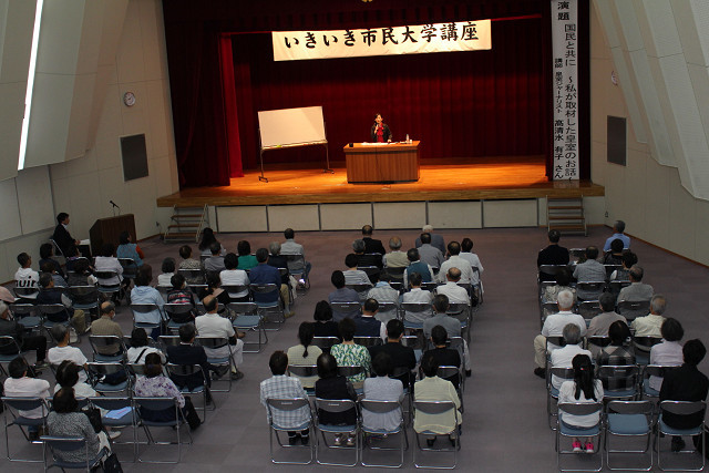 会場の様子の写真