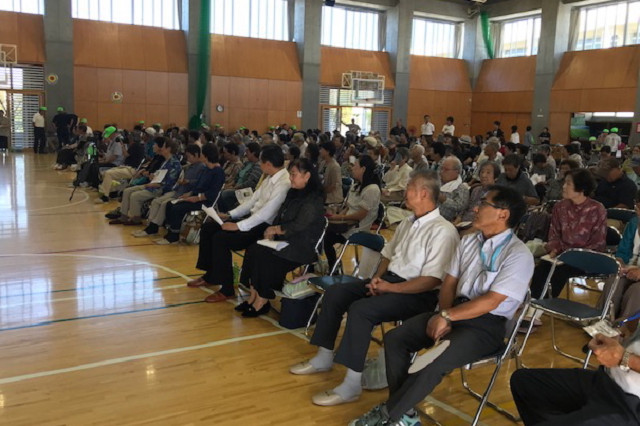 会場の様子の写真