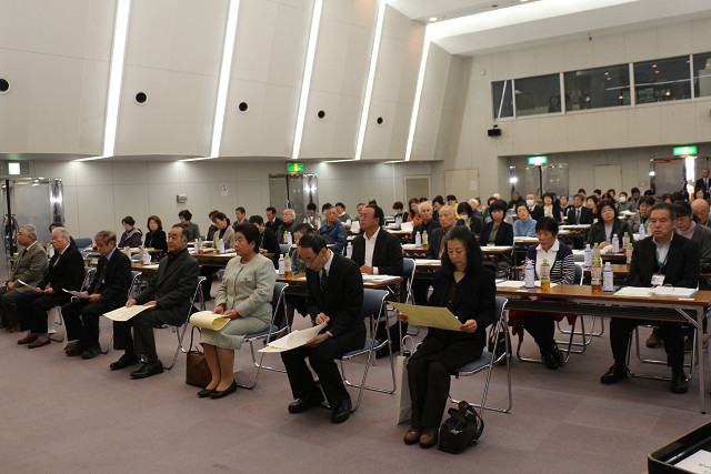 会場の様子の写真