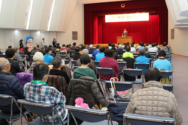 会場の様子の写真