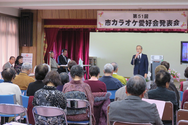 会場の様子の写真