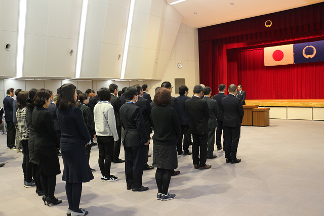 会場の様子の写真