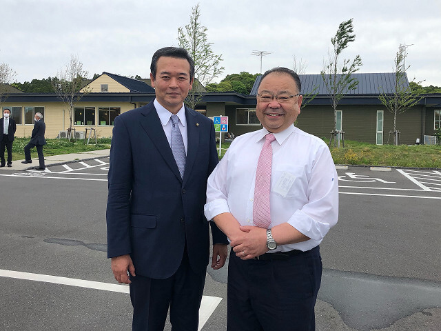 佐倉市 市長と市長の写真