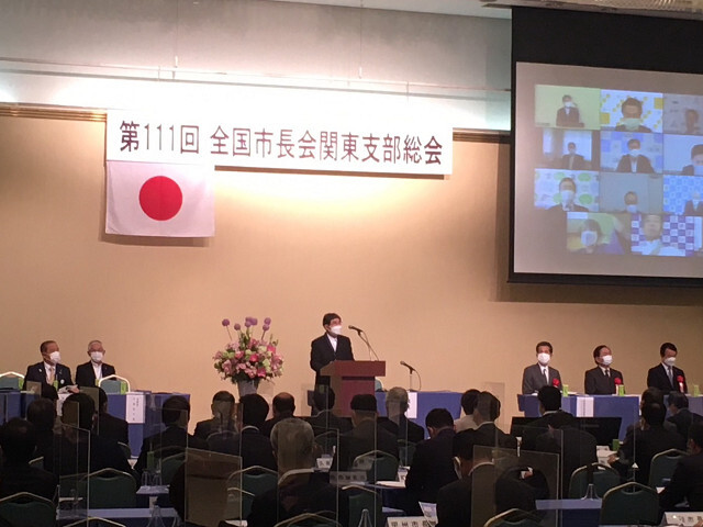 総会の様子　