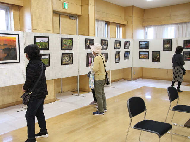 展示の様子の写真