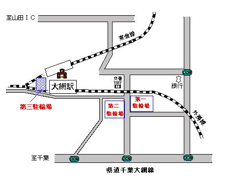 第三駐輪場の場所