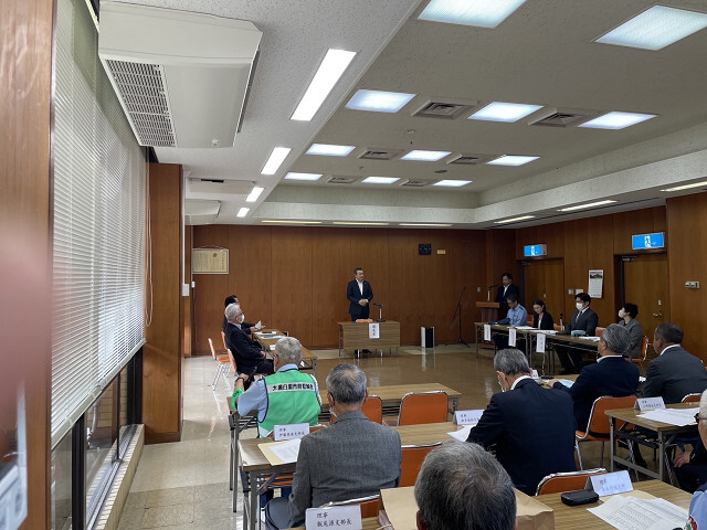 会場の様子の写真
