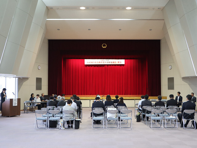 会場の様子の写真