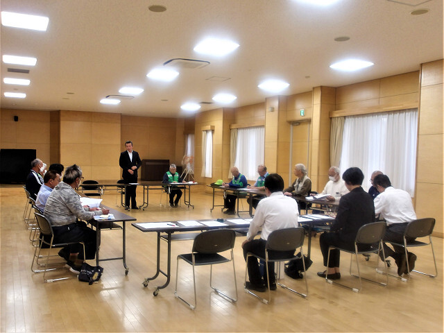 会場の様子の写真