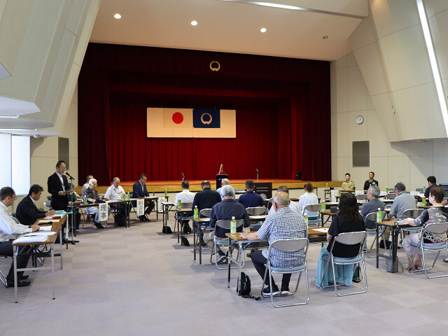 会場の様子の写真
