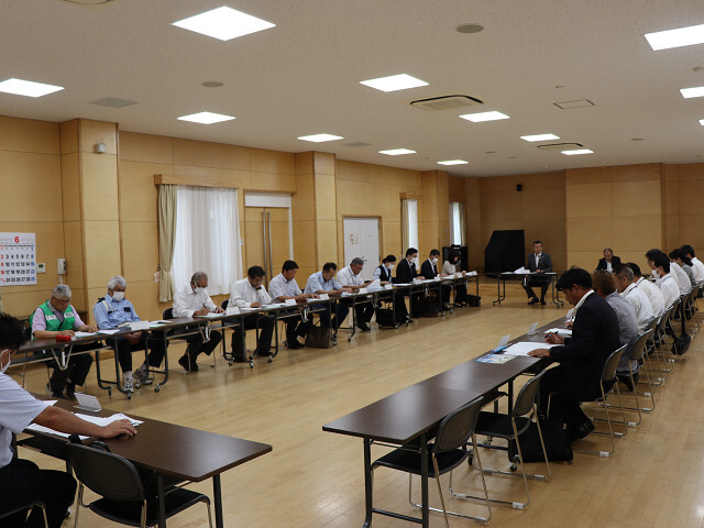 会場の様子の写真