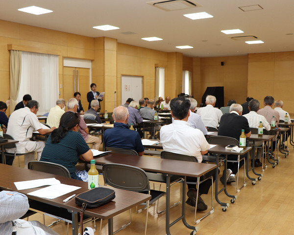 会場の様子の写真