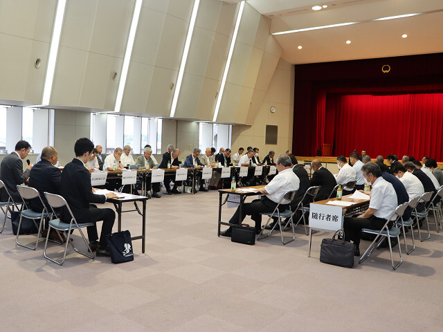 会場の様子の写真