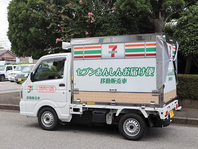 移動販売車の写真