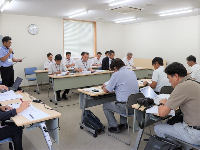 会場の様子の写真