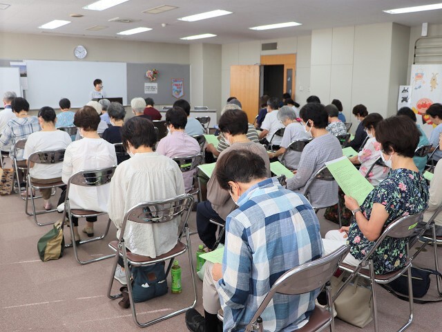 会場の様子の写真