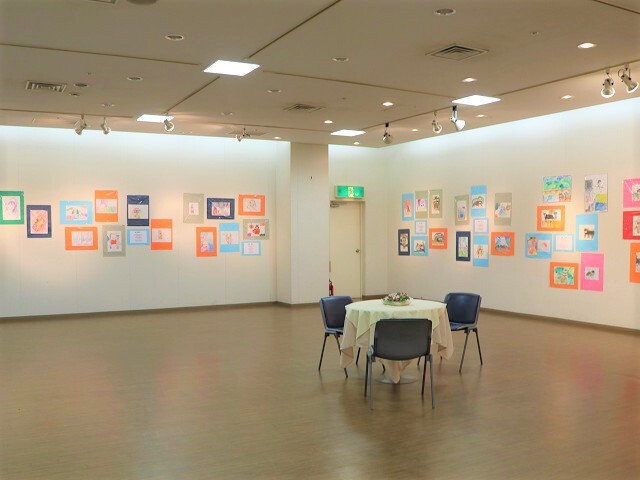 展覧会の様子の写真