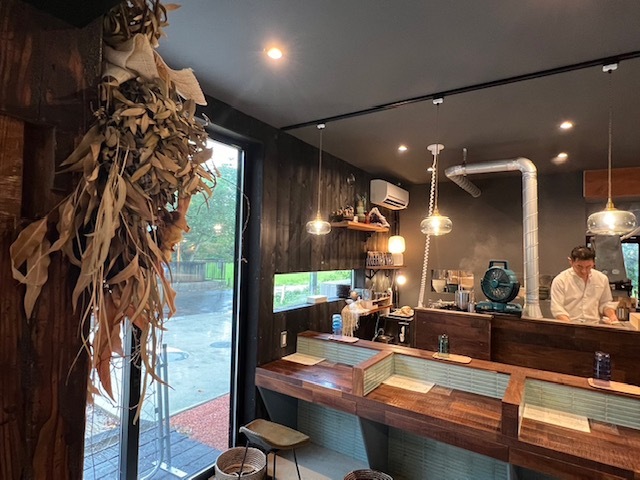 店内はオシャレ