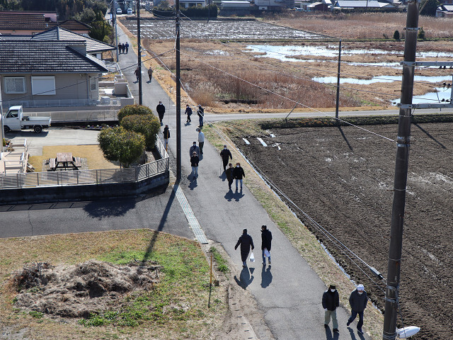 避難訓練の様子の写真2