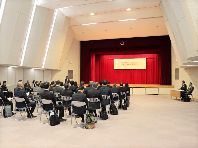 会場の様子の写真