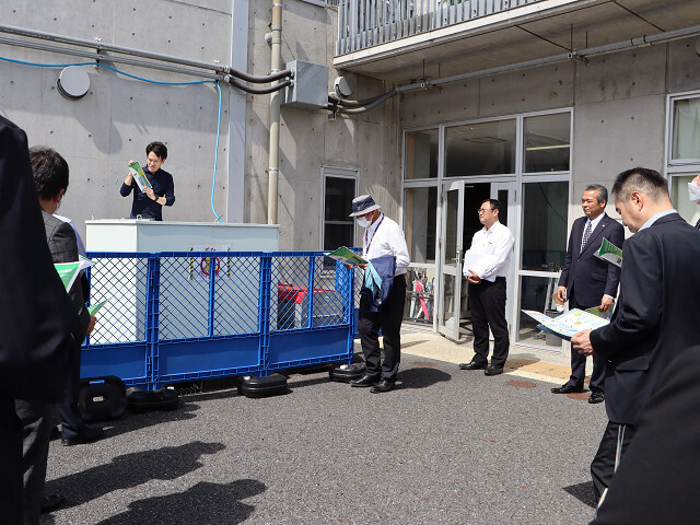 説明会の様子の写真