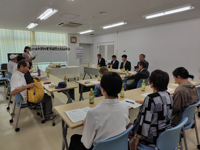 会場の様子の写真