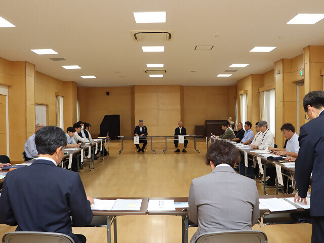 会場の様子の写真