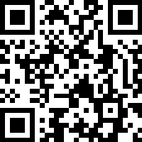 減免申請の申請フォームのリンク用QRコード