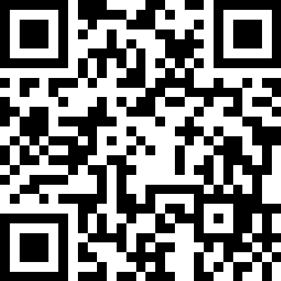減免申請の申請フォームのリンク用QRコード